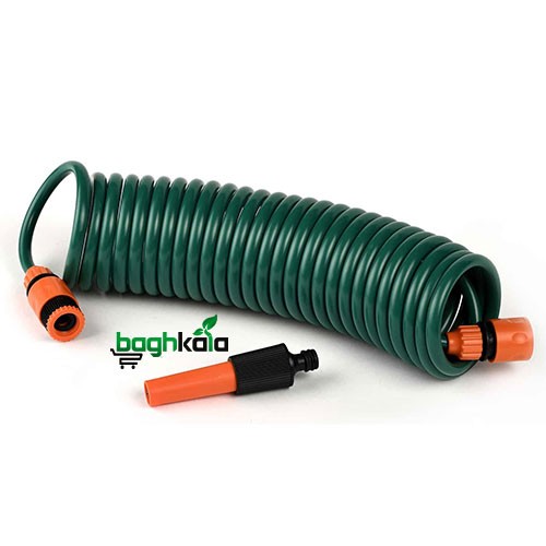 شیلنگ فنری 15 متری با آبپاش